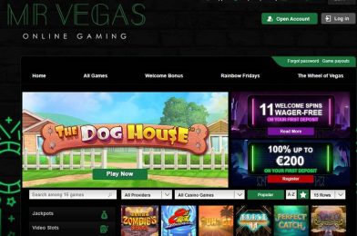 Mr Vegas casino is licensed in Sweden